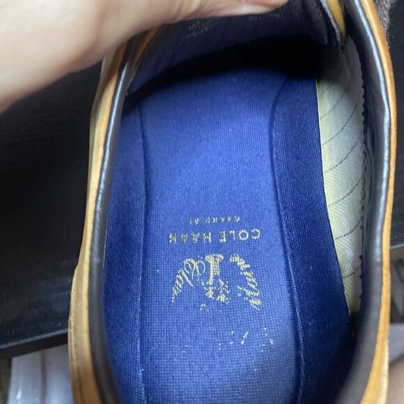 Men's Cole Haan Pinch Weekender Brown Size 8.5 M C29592 - Picture 9 of 12